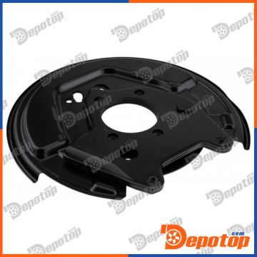 Déflecteur, disque de frein arrière droite pour TOYOTA | HTO-TY-059, 46503-52010